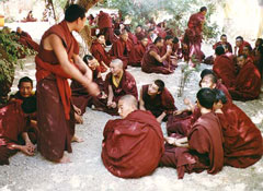 Debate de monjes tibetanos